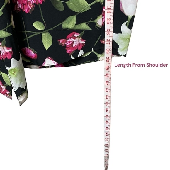 Club Monaco Floral Midi Dress - Picture 7 of 8